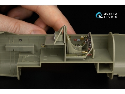 Vultee Mk.Ii Vengeance - 3d-printed & Coloured Interior (Small Version / For Dora Wings Kits) - image 6