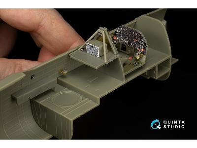 Vultee Mk.Ii Vengeance - 3d-printed & Coloured Interior (Small Version / For Dora Wings Kits) - image 7