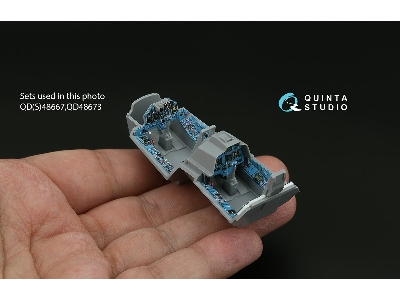 Sukhoi Su-30 Sm - 3d-printed & Coloured Interior Small Version (For Zvezda Kits) - image 5