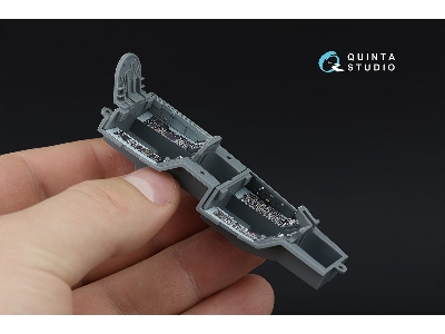 Lockheed Martin F-16 I Sufa - 3d-printed & Coloured Interior (Small Version / For Gwh Kits) - image 8