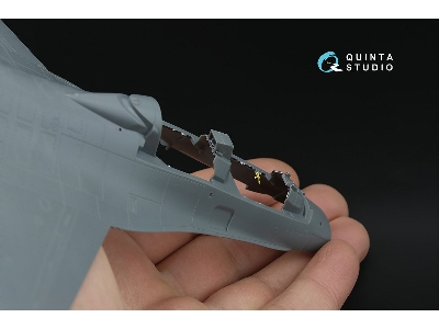 Lockheed Martin F-16 I Sufa - 3d-printed & Coloured Interior (Small Version / For Gwh Kits) - image 12