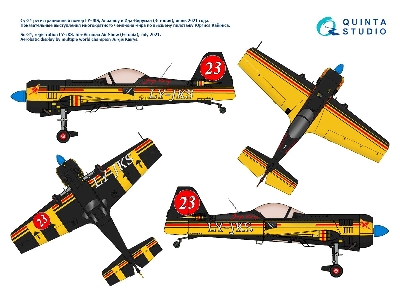 Sukhoi Su-31 Around The World Part 1 With 3d-printed And Fiberglass Resin Parts (For Quinta Studio Kits) - image 3