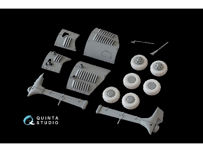 Sukhoi Su-31 Around The World Part 1 With 3d-printed And Fiberglass Resin Parts (For Quinta Studio Kits) - image 12