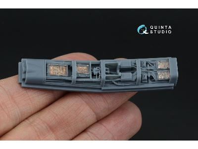 Sukhoi Su-30 Sm - Air Brake Bay With Avionics & Circuit Breaker Panels With 3d-printed Resin Parts (For Zvezda Kits) - image 5