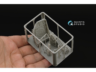 Sukhoi Su-30 Sm - Complete Wheel Wells With 3d-printed Resin Parts (For Zvezda Kits) - image 6
