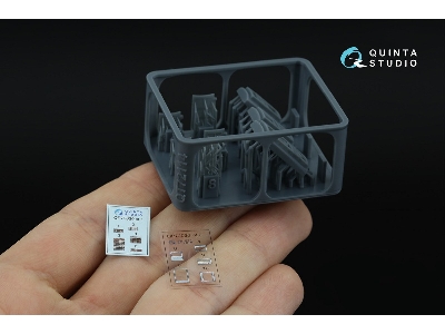 Sukhoi Su-25 Frogfoot - Dorsal Avionics Bays (For Zvezda Kits / With 3d-printed Parts) - image 2