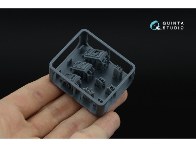 Sukhoi Su-25 Frogfoot - Dorsal Avionics Bays (For Zvezda Kits / With 3d-printed Parts) - image 7