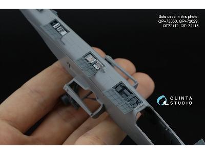 Sukhoi Su-25 Frogfoot - Dorsal Avionics Bays (For Zvezda Kits / With 3d-printed Parts) - image 8