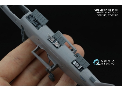 Sukhoi Su-25 Frogfoot - Dorsal Avionics Bays (For Zvezda Kits / With 3d-printed Parts) - image 9