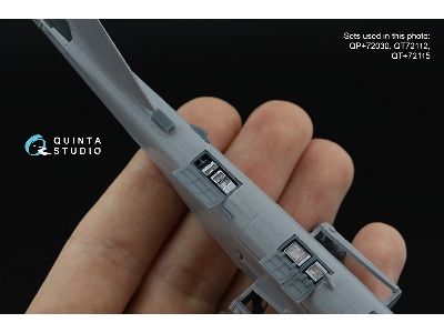 Sukhoi Su-25 Frogfoot - Dorsal Avionics Bays (For Zvezda Kits / With 3d-printed Parts) - image 10