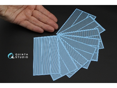Black Stripes Waterlines - Width 0.4 Mm / Length 2820 Mm (For All Kits) - image 2