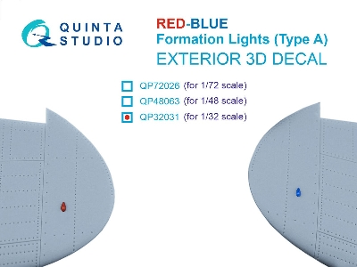Red-blue Formation Lights - Type A (For All Kits) - image 1