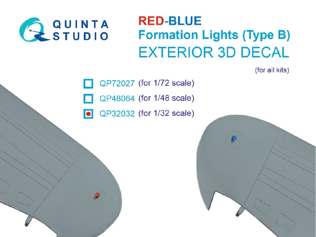 Red-blue Formation Lights - Type B (For All Kits) - image 1