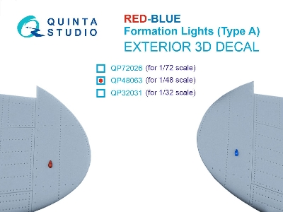 Red-blue Formation Lights - Type A (For All Kits) - image 1