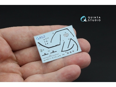 Sukhoi Su-31 - Surface Details & Canopy Framing (For Quinta Models Kits) - image 4