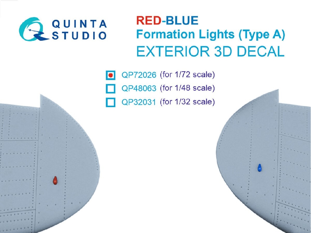 Red-blue Formation Lights - Type A (For All Kits) - image 1