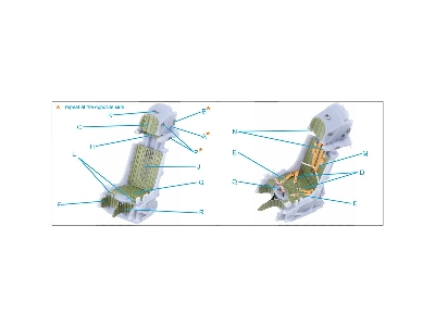 K-36l (Late) Ejection Seat - For Su-25 / Su-25sm Aircraft Since 2008 (For All Kits) - image 8