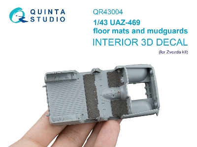 Uaz-469 - Floor Mats And Mudguards (For Zvezda Kits)) - image 1