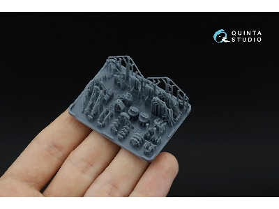 Ural 4320 And Bm-21 - Detailing Set (For Zvezda Kits / 3d-printed) - image 3