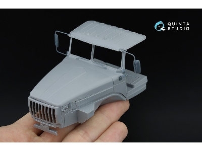 Ural 4320 And Bm-21 - Detailing Set (For Zvezda Kits / 3d-printed) - image 7