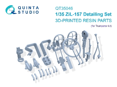 Zil-157 - 3d-printed Detailing Set (For Trumpeter Kits) - image 1