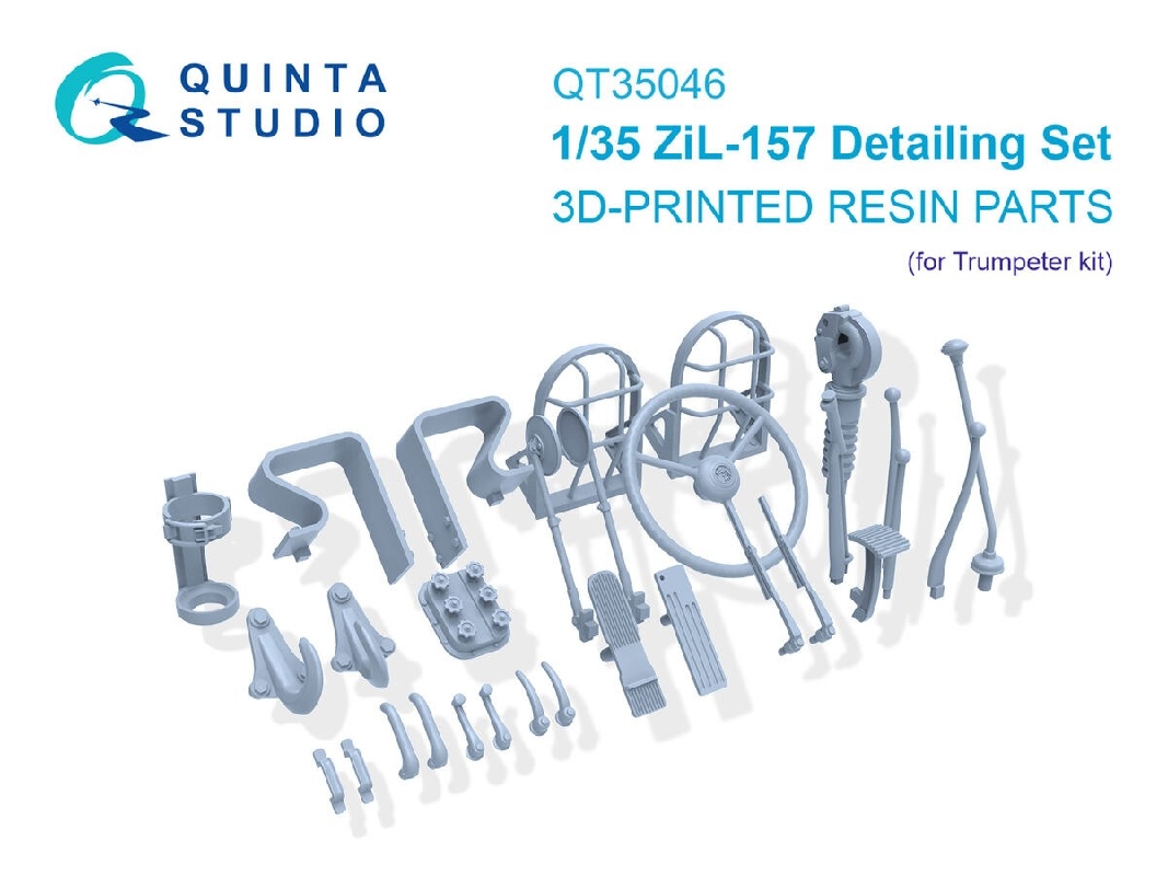 Zil-157 - 3d-printed Detailing Set (For Trumpeter Kits) - image 1