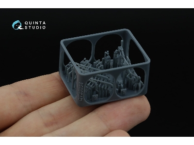 Kamaz 43509 - 3d-printed Detailing Set (For Zvezda Kits) - image 2