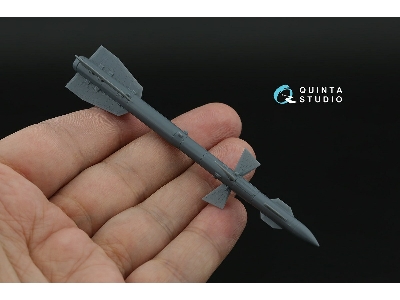 R-27er Air-to-air Missiles With Launchers - 3d-printed (2 Pcs / For All Kits) - image 5