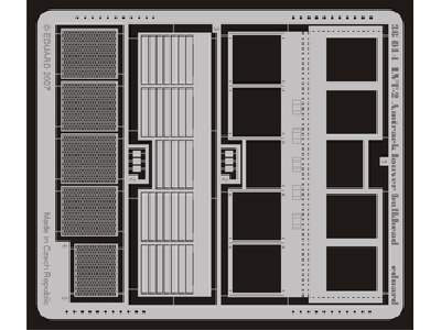 LVT-2 Amtrack louver bulkhead 1/35 - Italeri - image 1