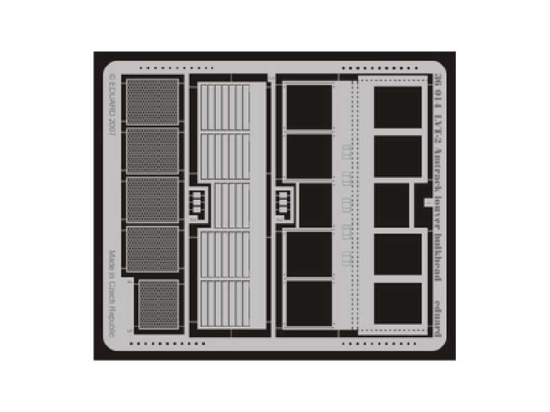 LVT-2 Amtrack louver bulkhead 1/35 - Italeri - image 1