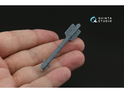 R-73 Air-to-air Missiles With Launchers -3d-printed (6 Pcs / For All Kits) - image 3