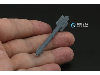 R-73l Air-to-air Missiles With Launchers - 3d-printed (6 Pcs / For All Kits) - image 3