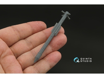 R-77-1 Ver.1  Air-to-air Missiles With Launchers - 3d-printed (2 Pcs / For All Kits) - image 4