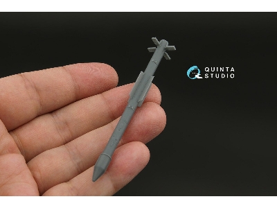 R-77-1 Ver.2 Air-to-air Missiles With Launchers - 3d-printed (2 Pcs / For All Kits) - image 4