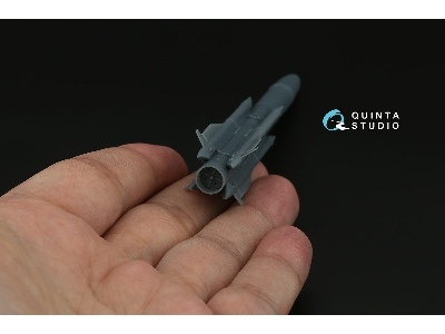 Kh-31p Аnti-radar Missiles With Launchers - 3d-printed (2 Pcs / For All Kits) - image 4