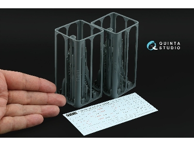 Kh-31pd Аnti-radar Missiles With Launchers - 3d-printed (2 Pcs / For All Kits) - image 2