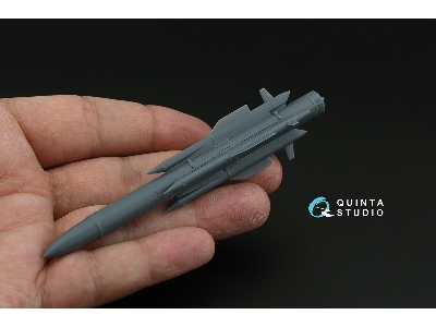 Kh-31pd Аnti-radar Missiles With Launchers - 3d-printed (2 Pcs / For All Kits) - image 3