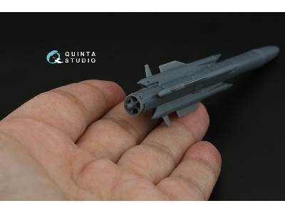 Kh-31pd Аnti-radar Missiles With Launchers - 3d-printed (2 Pcs / For All Kits) - image 4