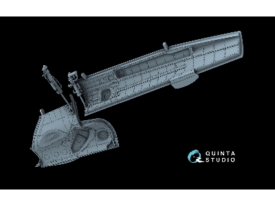 Sukhoi Su-30 Sm - Landing Gear Doors (For Zvezda Kits / 3d-printed) - image 4