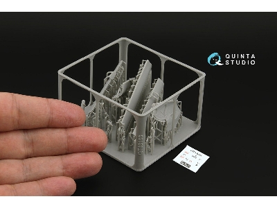 Sukhoi Su-30 Sm - Landing Gear Doors (For Zvezda Kits / 3d-printed) - image 6