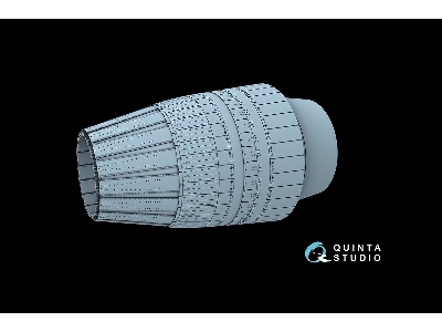 Sukhoi Su-30 Sm - Exhaust Nozzles / Engines Running (For Zvezda Kits / 3d-printed) - image 8