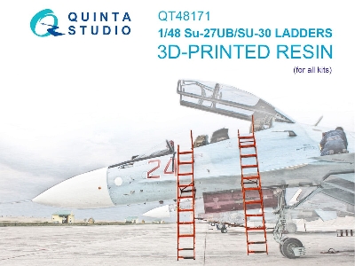 Crew Access Ladders For Su-27 Ub & Su-30 Family (For All Kits) - image 1
