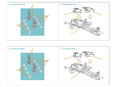 Ija Wwii Type 89 (Special) Twin Machine Gun Mount - 3d-printed (2 Pcs / For All Kits) - image 5