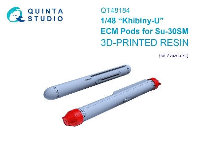 Khibiny-u Ecm Pods For Su-30 Sm- 3d-printed (For All Kits) - image 1