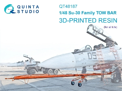 Sukhoi Su-30 Family - 3d-printed Tow Bar (For All Kits) - image 1
