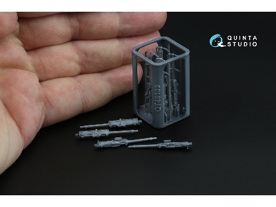 Italian Wwii Machine Gun Breda Safat 12.7 Mm - 3d-printed (4 Pcs / For All Kits) - image 2