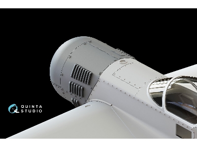 Sukhoi Su-31 - 3d-printed Engine With Closed Cowls (For Quinta Models Kits) - image 4
