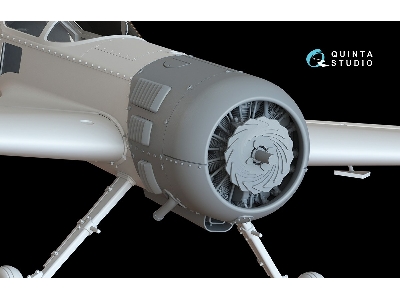 Sukhoi Su-31 - 3d-printed Engine With Closed Cowls (For Quinta Models Kits) - image 5