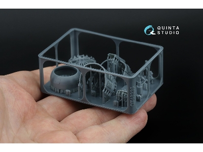 Sukhoi Su-31 - 3d-printed Engine With Closed Cowls (For Quinta Models Kits) - image 6