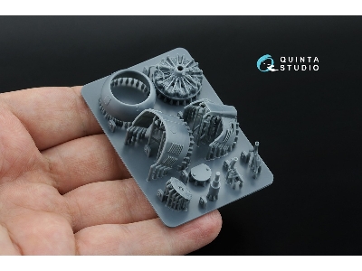 Sukhoi Su-31 - 3d-printed Engine With Closed Cowls (For Quinta Models Kits) - image 7